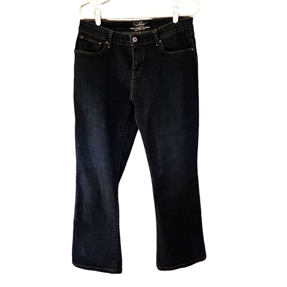LEVIS Women’s Bold Curve Classic Jeans Bootcut Jeans Med Wash Mid Rise Size 12